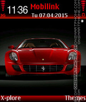 Ferrari theme screenshot