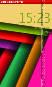 Abstract Vector tema screenshot