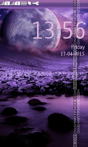 Moon theme screenshot