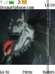 Capture d'écran Ryuk Death Note thème