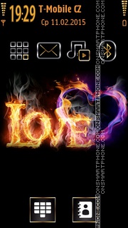 Love 03 es el tema de pantalla