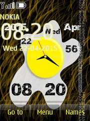 Egg Clock 01 tema screenshot