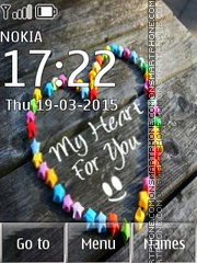 My heart 4 You tema screenshot