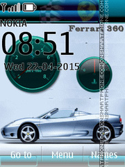 Ferrari Animated 02 Theme-Screenshot