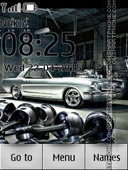 Mustang Classic Car tema screenshot