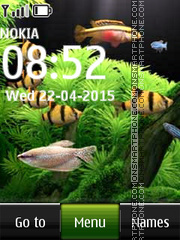 Скриншот темы Fish Aquarium