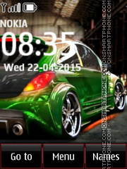 Opel Corsa 02 Theme-Screenshot