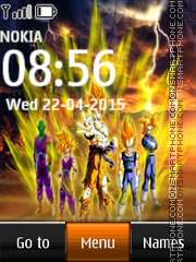 Dragon Ball Z 05 es el tema de pantalla