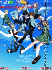 Скриншот темы Digimon Adventure Tri