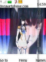 Capture d'écran Satsuki Kiryuin thème