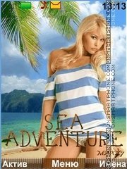 Sea Adventures tema screenshot