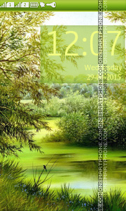 Capture d'écran Nature Painting thème