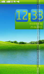 Capture d'écran Landscape thème