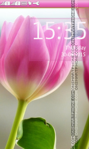 Capture d'écran Tulips in Spring thème