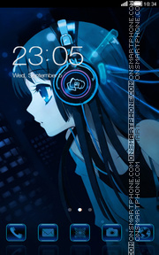 Headphones theme screenshot