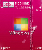 Window 7M es el tema de pantalla