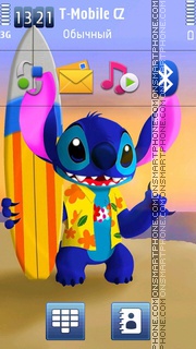 Stitch tema screenshot