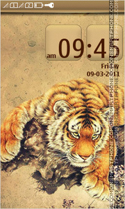 Tiger 60 tema screenshot