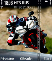 Biker tema screenshot
