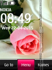 Pink Rose 06 theme screenshot