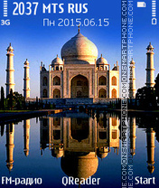 Taj-Mahal es el tema de pantalla