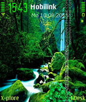 Waterfall tema screenshot