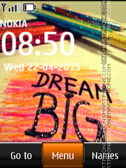 Big Dream 01 es el tema de pantalla