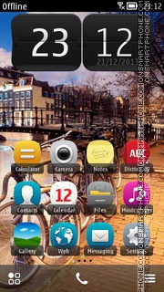 Amsterdam, Holland Theme-Screenshot