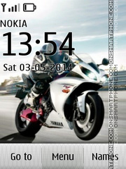 Capture d'écran Honda CBR 601 thème