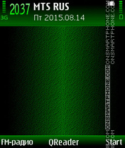 Green-Shade theme screenshot