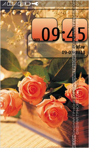 Скриншот темы Roses 10