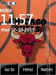 Chicago Bulls 07 tema screenshot