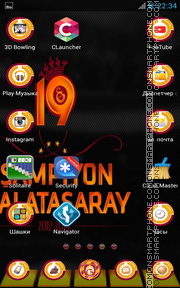 Galatasaray FC 02 tema screenshot