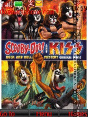 Scooby Doo & Kiss theme screenshot