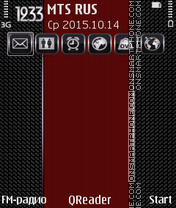 Elegant Red theme screenshot