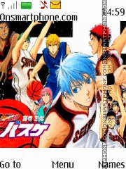 Скриншот темы Kuroko no Basket