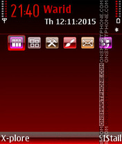 Capture d'écran Ruby2 thème