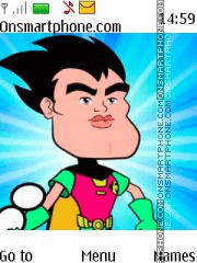 Teen Titans Robin tema screenshot