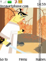 Samurai Jack theme screenshot
