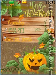 Halloween tema screenshot