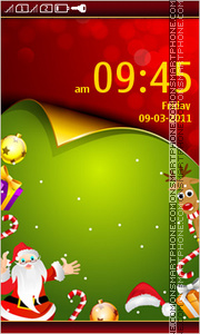 Скриншот темы Christmas Day 03