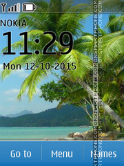 Beach 42 tema screenshot