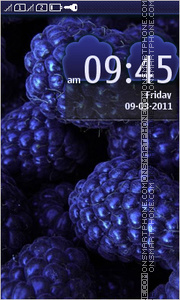 Blackberry 06 tema screenshot