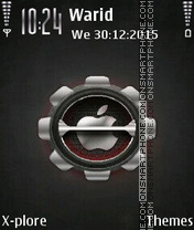 Steel Apple theme screenshot