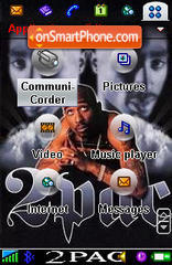 2Pac 04 theme screenshot