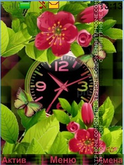 Flowers tema screenshot