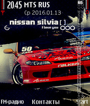 Nissan-Silvia Theme-Screenshot