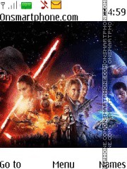 Скриншот темы Star Wars The Force Awakens