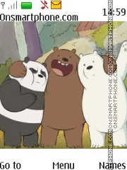 We Bare Bears tema screenshot