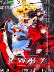 RWBY theme screenshot